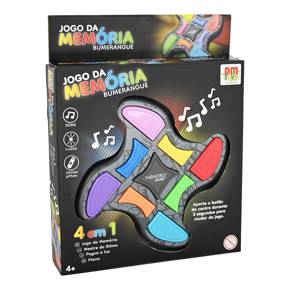 Jogo da Memória Bumerangue 4 em 1