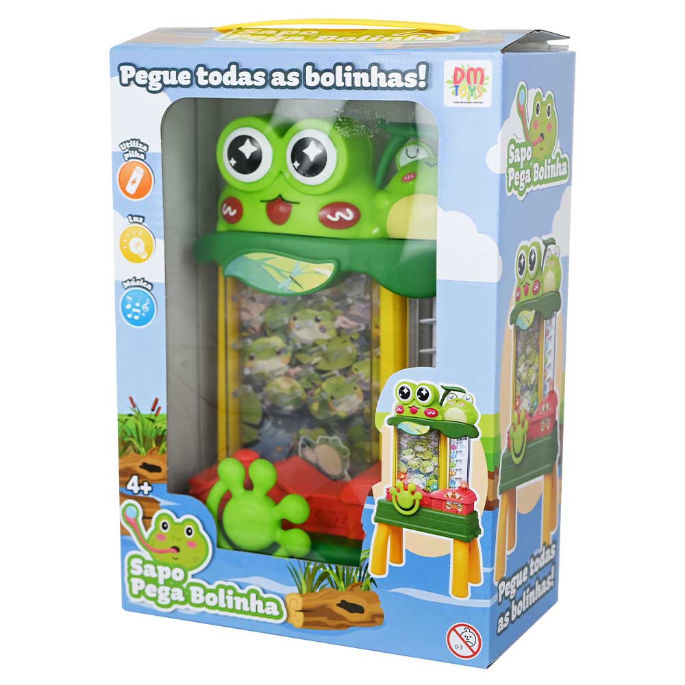 Jogo Sapo Pega Bolinha