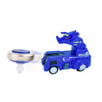 Pião Zip Zap Lançador Dino Tiger Car