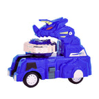 Pião Zip Zap Lançador Dino Tiger Car