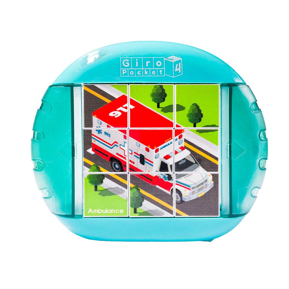 Quebra-Cabeça Giro 4 Pocket Veículos
