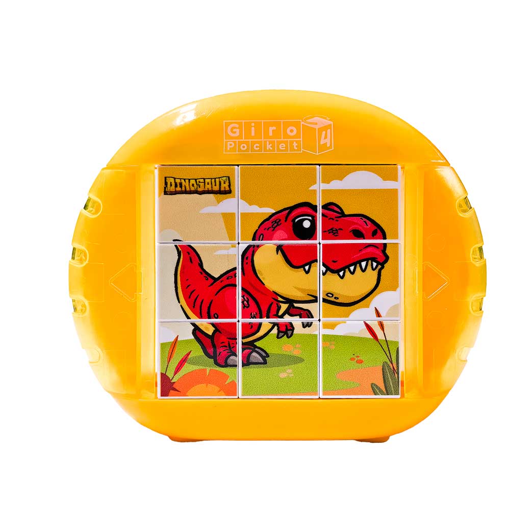 Quebra-Cabeça Giro 4 Pocket Dinossauro