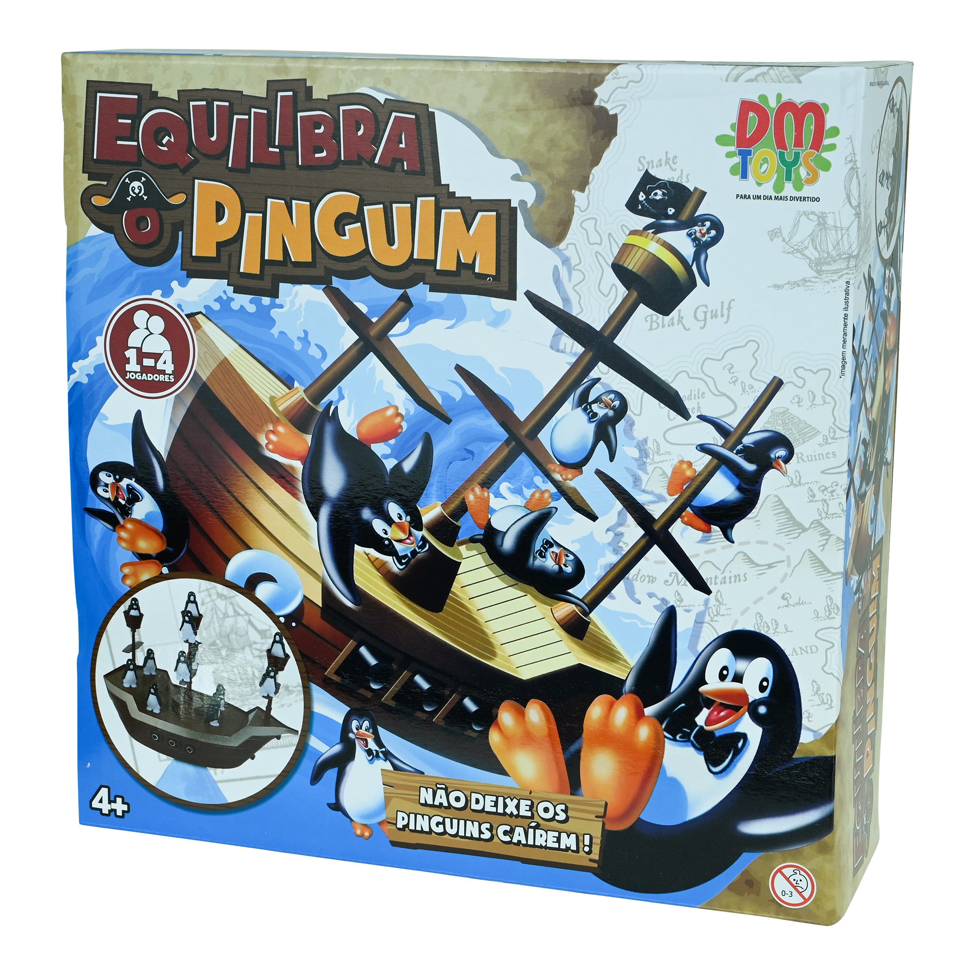Jogo Equilibra o Pinguim