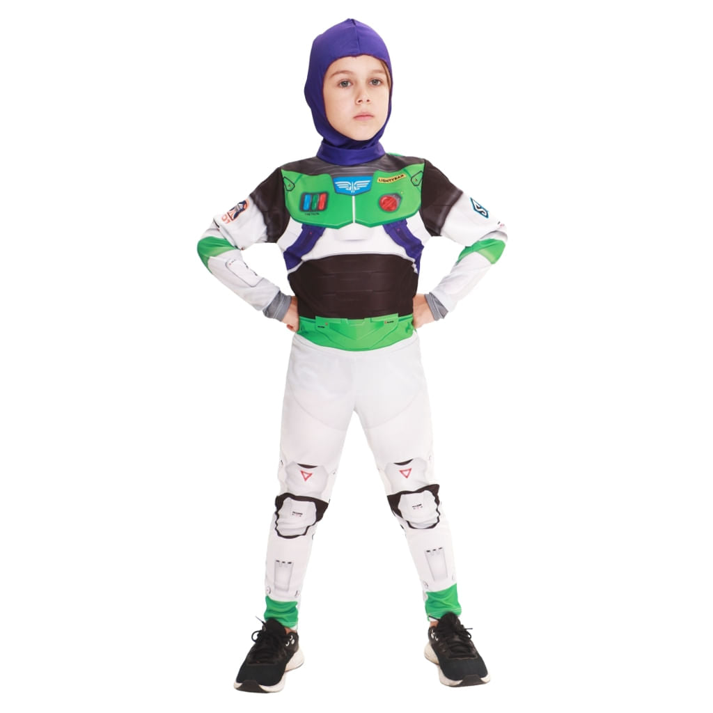 Fantasia - Disney - Pixar - Toy Story - Buzz Lightyear - Clássica - Tamanho M - Novabrink
