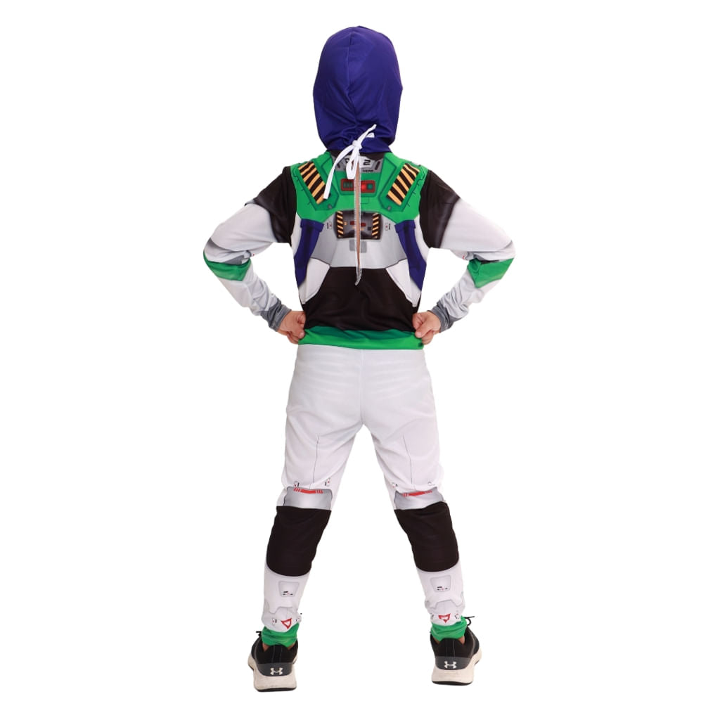 Fantasia - Disney - Pixar - Toy Story - Buzz Lightyear - Clássica - Tamanho M - Novabrink