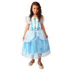Fantasia Clássica - Princesas Disney - Cinderela - Tamanho G - Azul - Novabrink