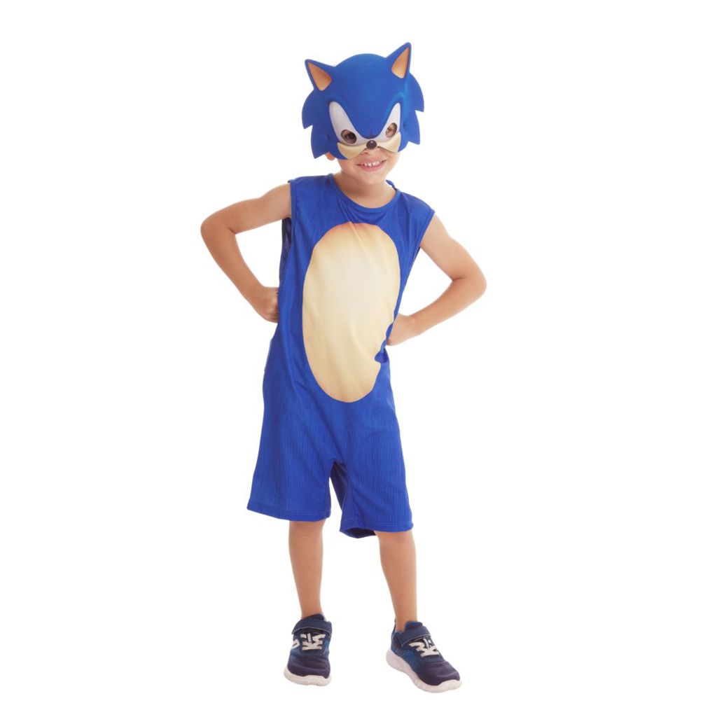 Fantasia Infantil - Tam M - Sonic - Básica - Novabrink