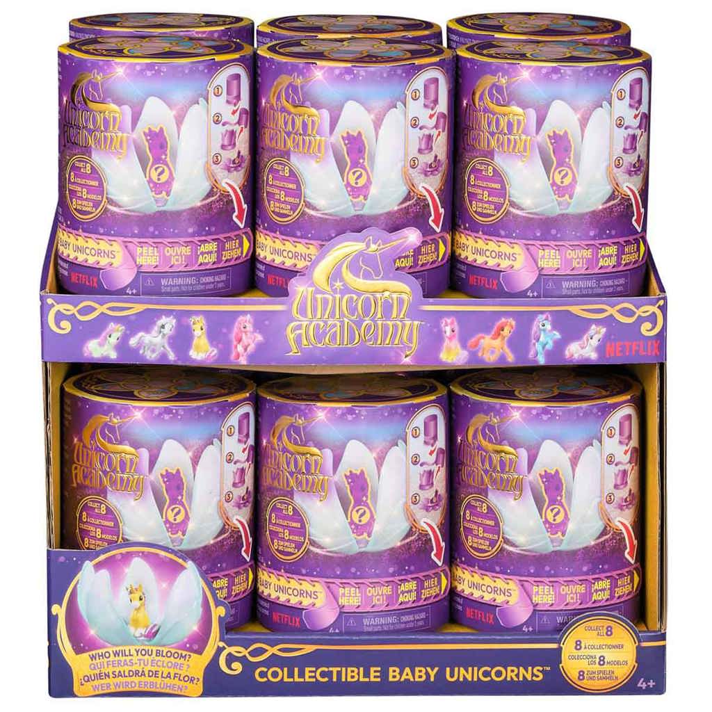 Figura Colecionável - Bebe Unicornio - Surpresa - Unicorn Academy - Sunny