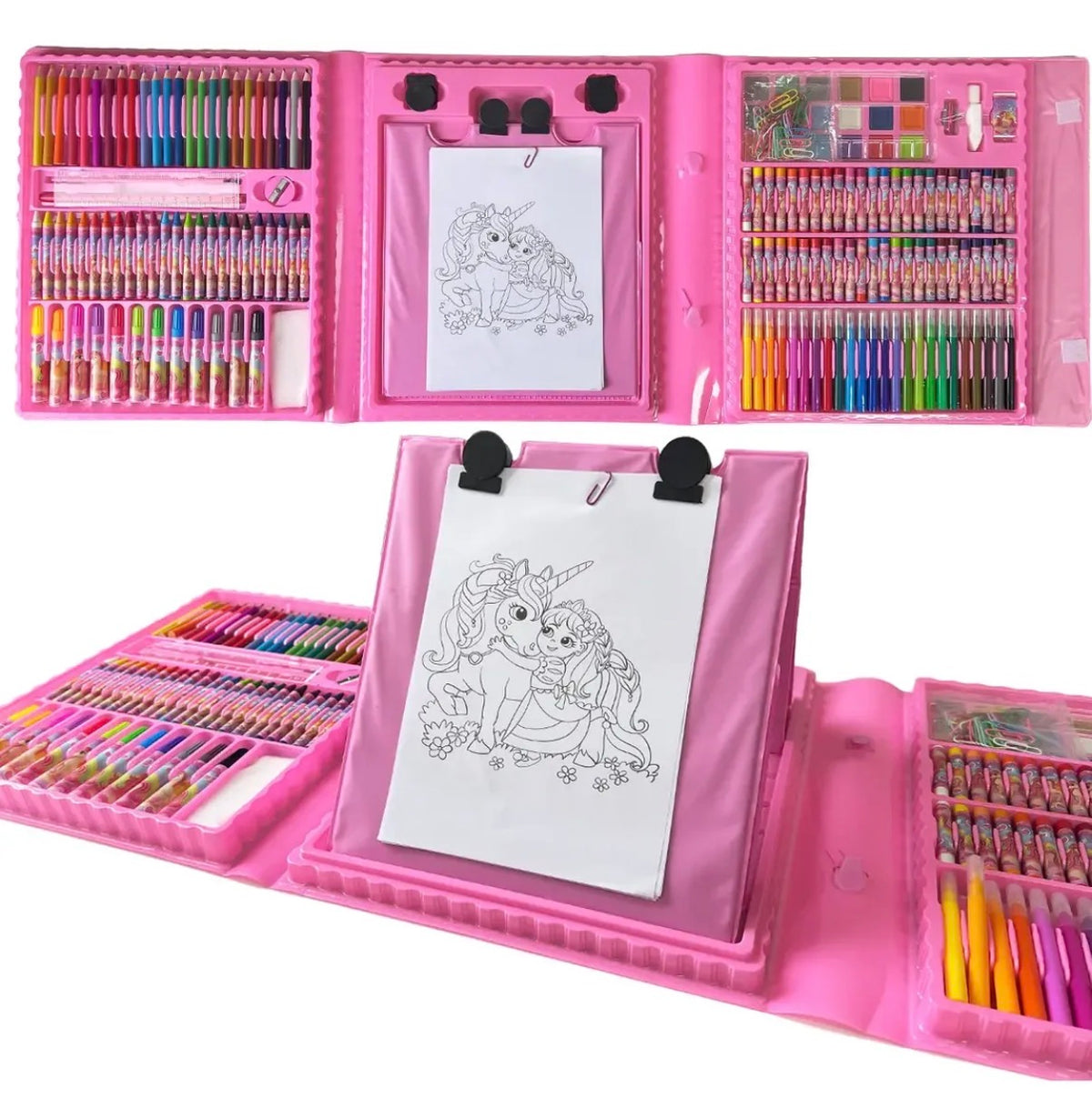 Maleta de Pintura Infantil Completa – Kit Artístico 208 Peças
