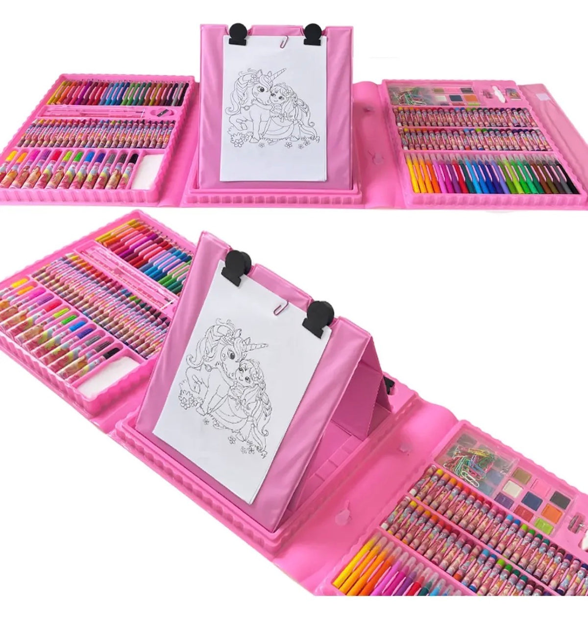 Maleta de Pintura Infantil Completa – Kit Artístico 208 Peças
