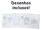 Maleta de Pintura Infantil Completa – Kit Artístico 208 Peças