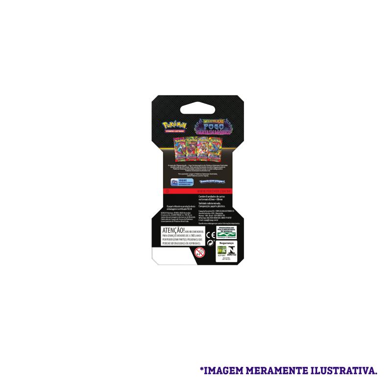 Jogo de Cartas - Blister Unitário - ME02 - Pokémon - Copag