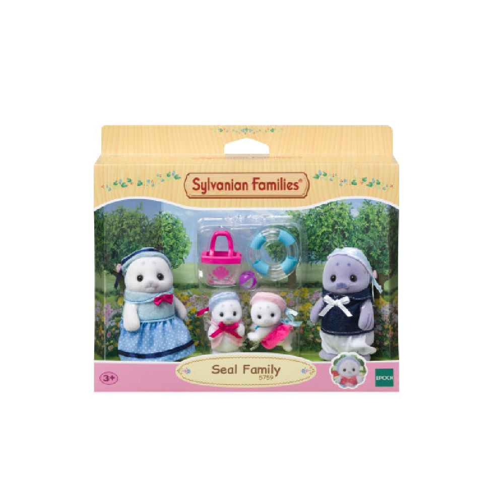 Sylvanian Families - Família De Focas - Epoch