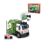 Blocos de Montar Caminhão Coleta de Lixo Controle Remoto RC Trucks DM Toys DMT7220