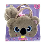 Pelúcia Cutie Handbag Ursinho Coala c/ Bolsinha Deluxe Multikids
