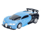 Carrinho Controle Remoto Transformável Megaformers Auto Neptune Azul Multikids