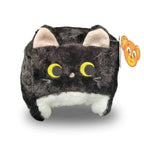 Pelúcia Quadrada de Gatinho 20cm Preto BBR Toys R3609