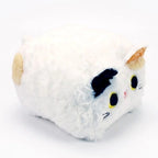 Pelúcia Quadrada de Gatinho 20cm Branco BBR Toys R3609