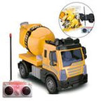 Blocos de Montar Caminhão Betoneira Controle Remoto DM Blocks RC Trucks DM Toys DMT7221