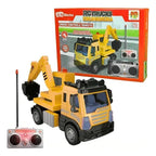 Blocos de Montar Caminhão Escavadeira Controle Remoto DM Blocks RC Trucks DM Toys DMT7219