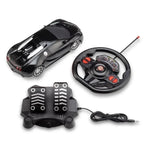 Carrinho Controle Remoto Racing Control Midnight Preto 1:16 Multikids
