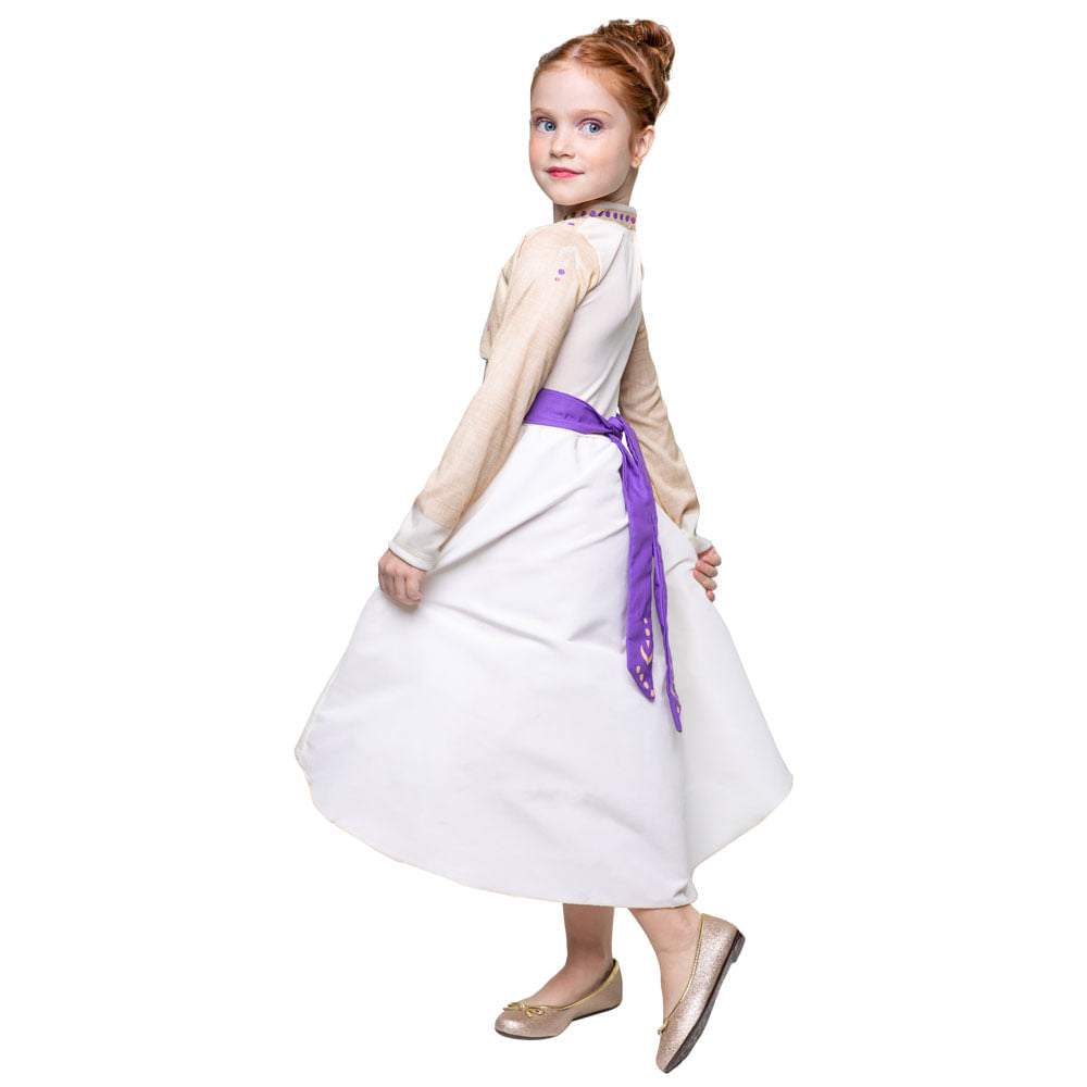 Fantasia Infantil - Disney - Frozen II - Anna - Clássica - Regina Festas