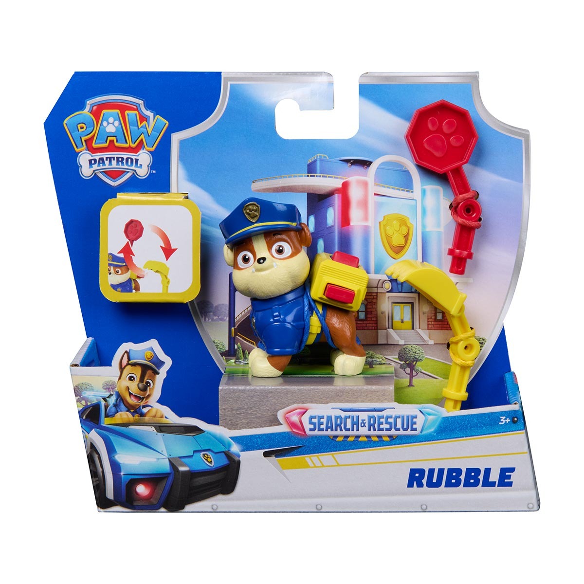 Boneco Rubble Série Search & Rescue - Patrulha Canina