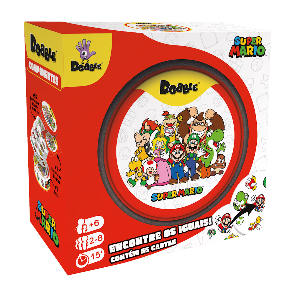 Jogo Dobble Super Mario - Galapagos