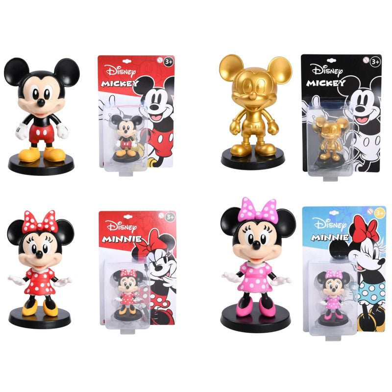 Bonecos Miniatura Colecionável Personagens Disney